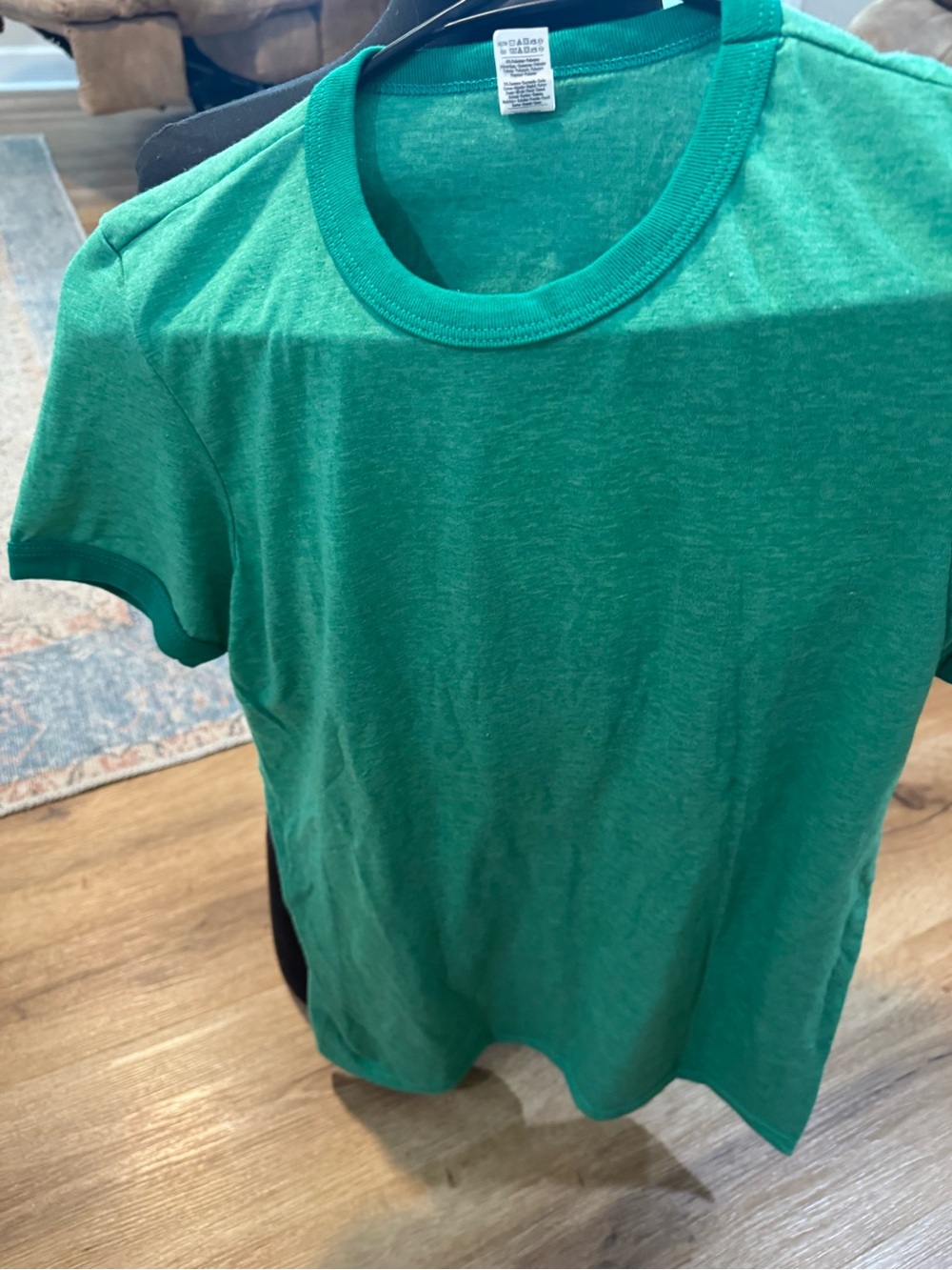 Anvil Green Short-Sleeve Kids Tee